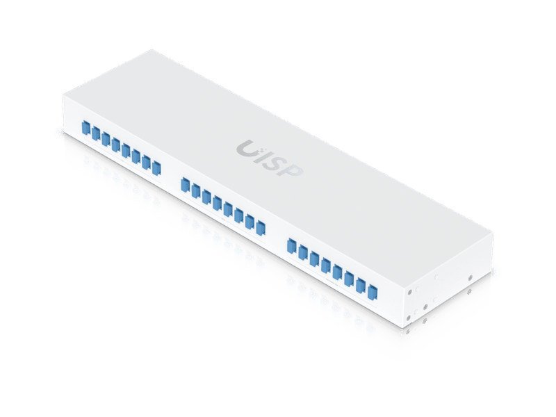 Ubiquiti UISP Fiber Coexistence WDM Filter, 24 Connectors, 1U Rack Mount Combines XGS/XG-PON And GPON Services,