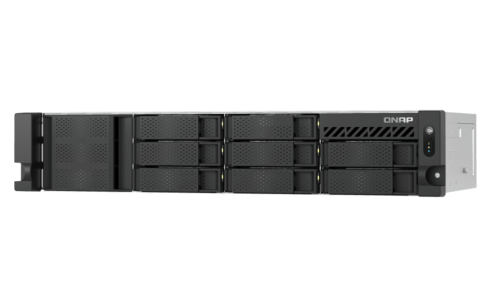 QNAP TS-855eU-RP-8G 2U short-depth rackmount NAS