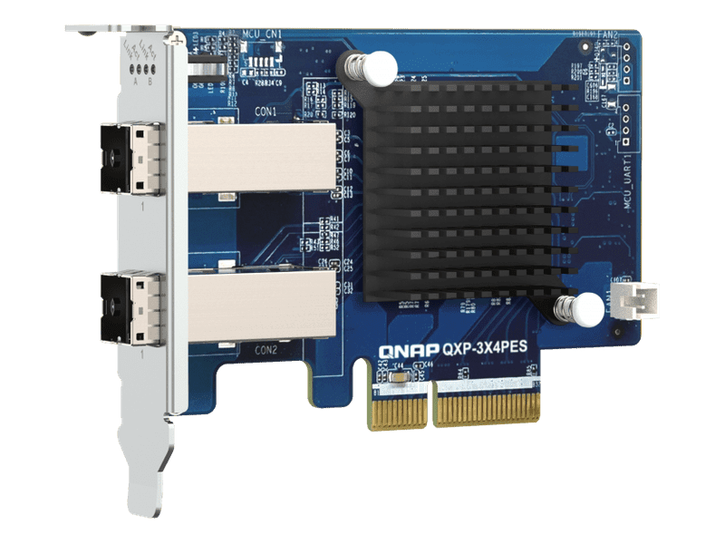 QNAP 2 ports SFF-8644 Expansion Card PCIe Gen3x4 for QNAP PCIe JBOD Series