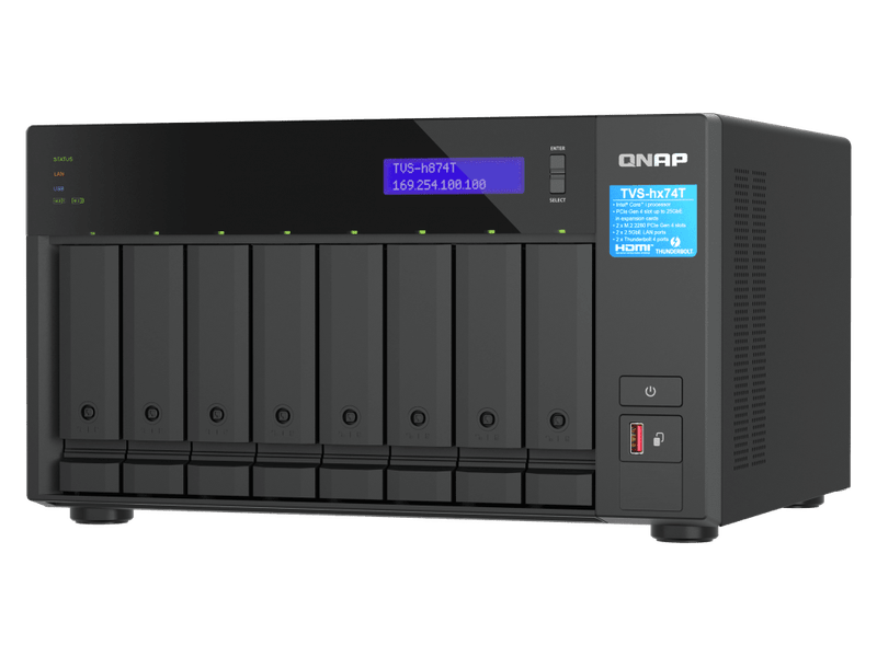QNAP TVS-h874T-i9-64G 8-bay QuTS hero NAS