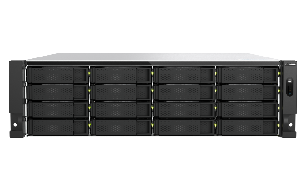 QNAP TS-h1677AXU-RP-R7-32G ZFS AMD Ryzen based NAS with built-in 10GbE 5 Yrs WTY