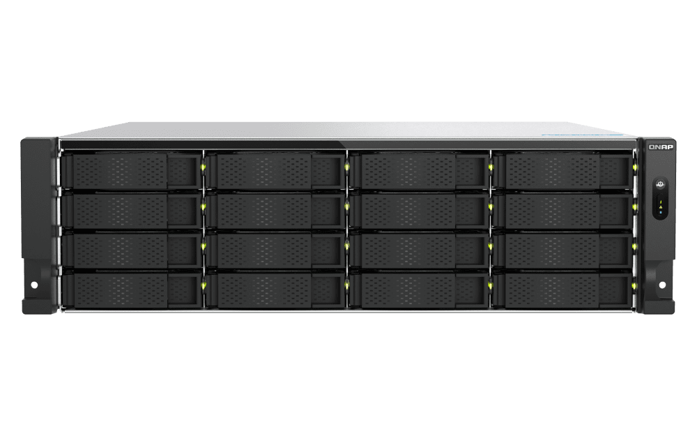 QNAP TS-h1677AXU-RP-R7-32G ZFS AMD Ryzen based NAS with built-in 10GbE 5 Yrs WTY