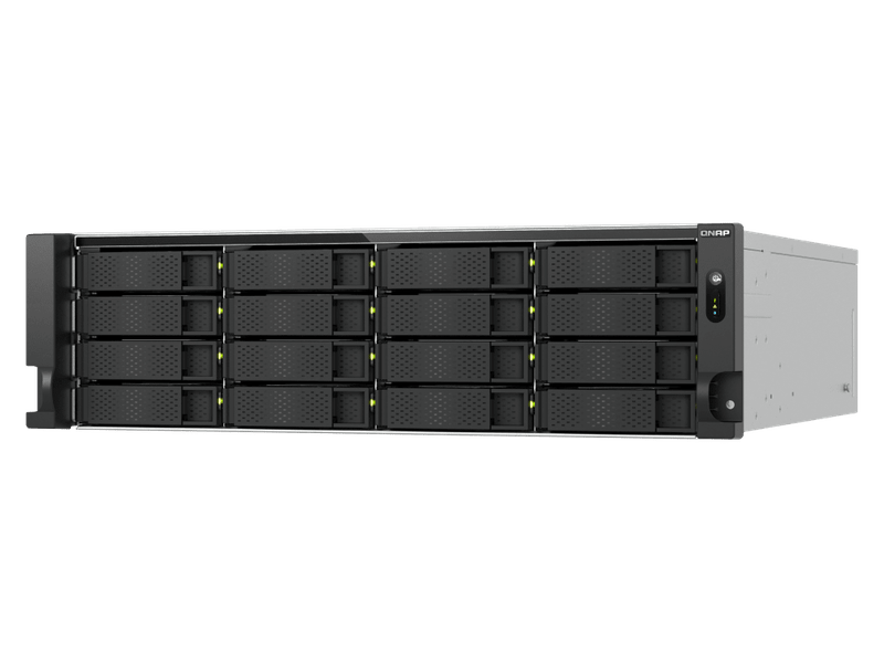 QNAP TS-h1677AXU-RP-R7-32G ZFS AMD Ryzen based NAS with built-in 10GbE 5 Yrs WTY