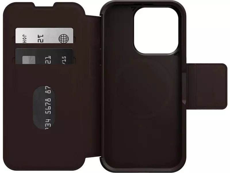 OtterBox Strada MagSafe iPhone 15 Pro Case Espresso