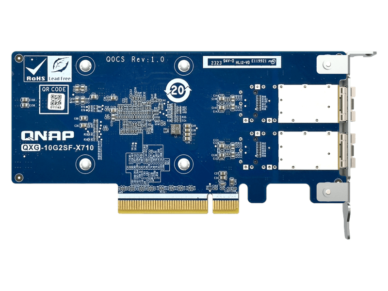 QNAP Dual-port 10 GbE network expansion card