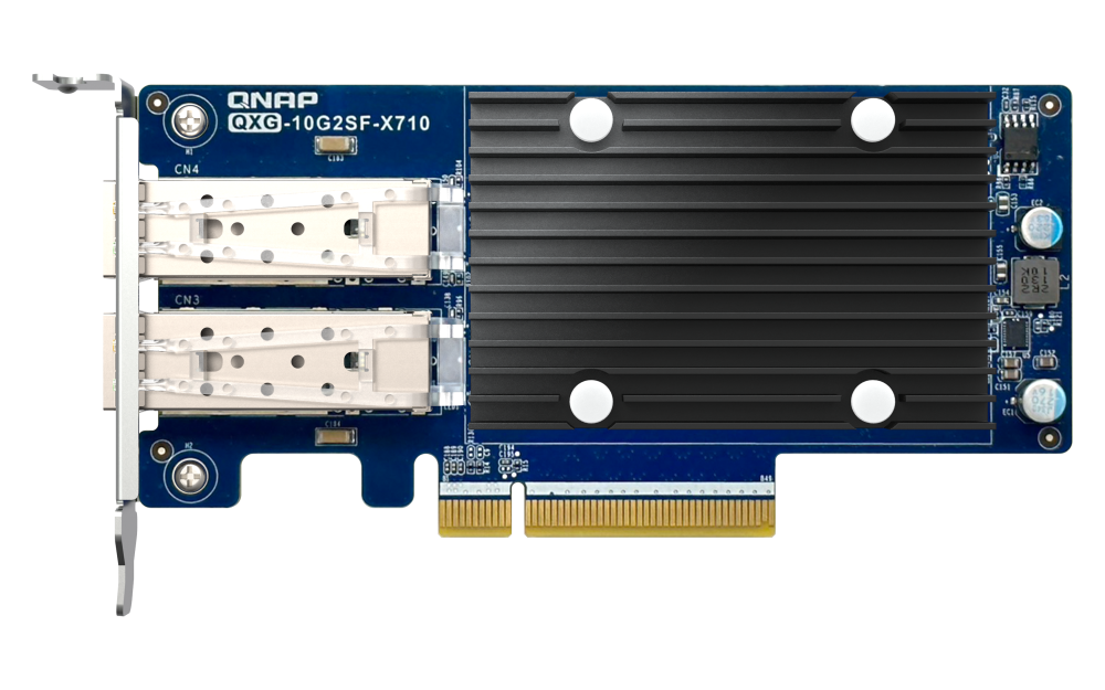 QNAP Dual-port 10 GbE network expansion card