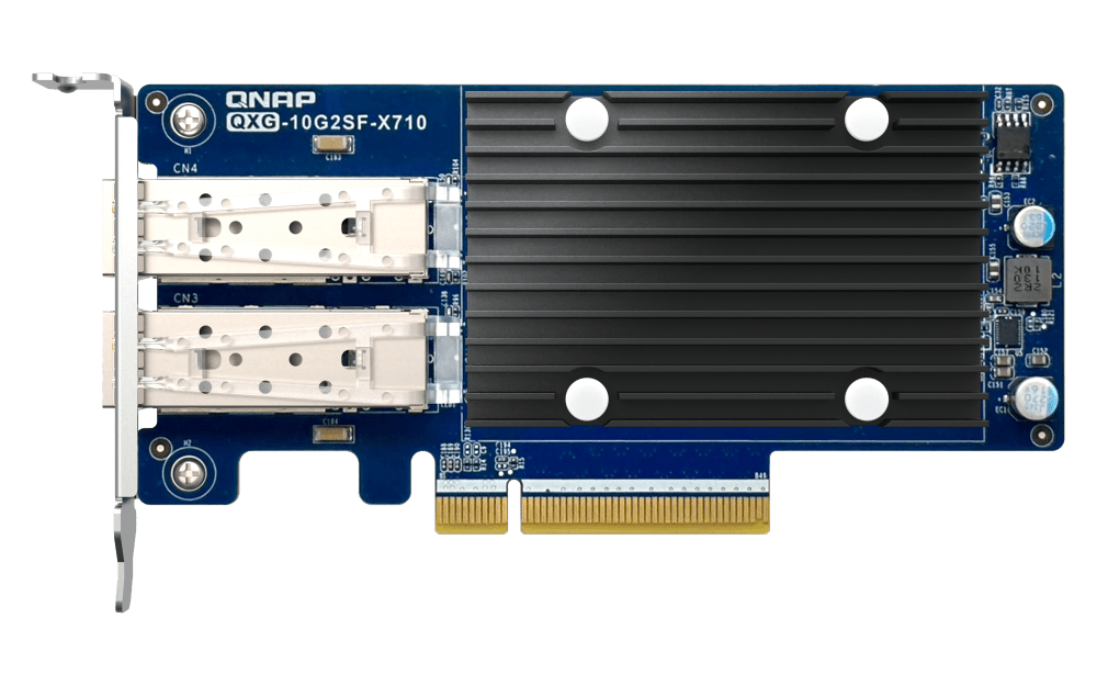 QNAP Dual-port 10 GbE network expansion card
