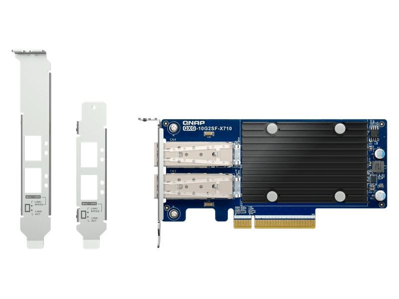 QNAP Dual-port 10 GbE network expansion card