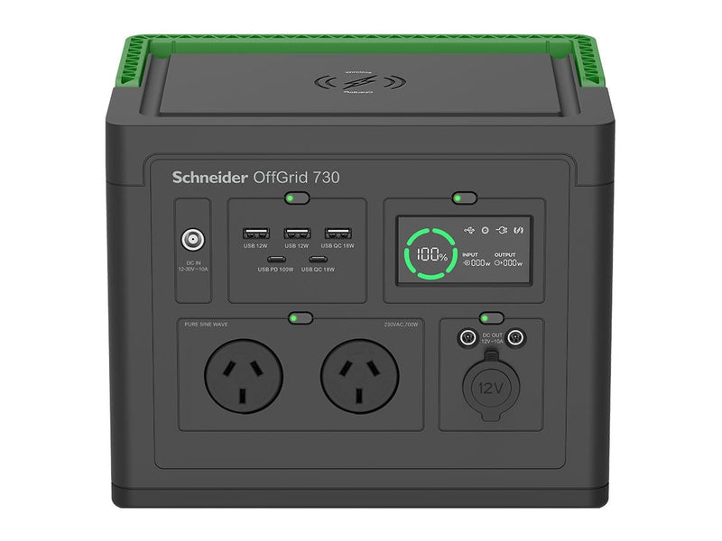 APC Schneider OffGrid Portable Power Station 730 - PPS730-AZ