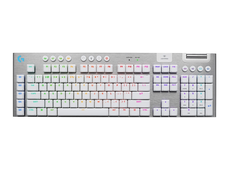 Logitech G915 X Lightspeed Wireless Gaming Keyboard - White English Tactile 920-012691
