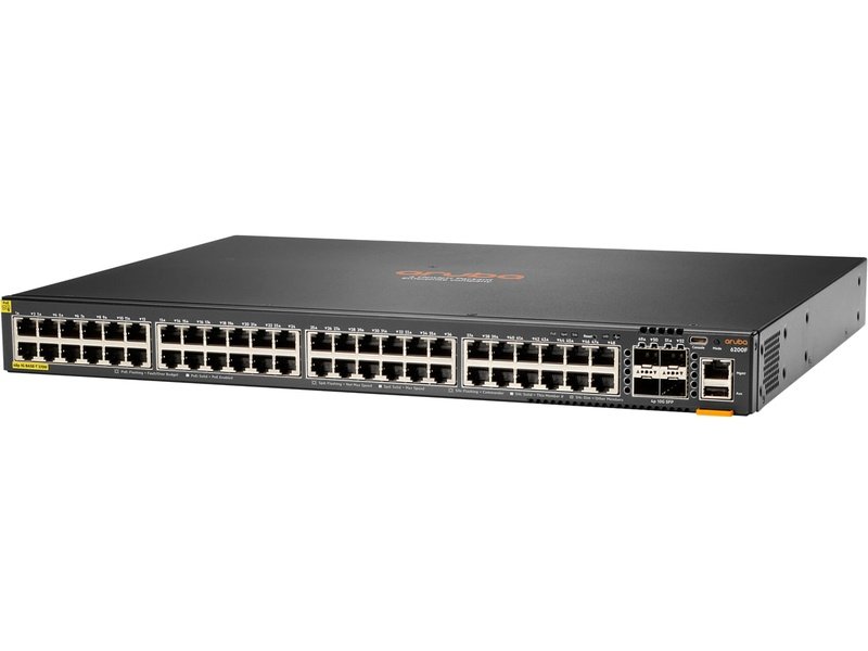 HPE Aruba 6200F 48G Class4 PoE 4SFP+ 740W Switch
