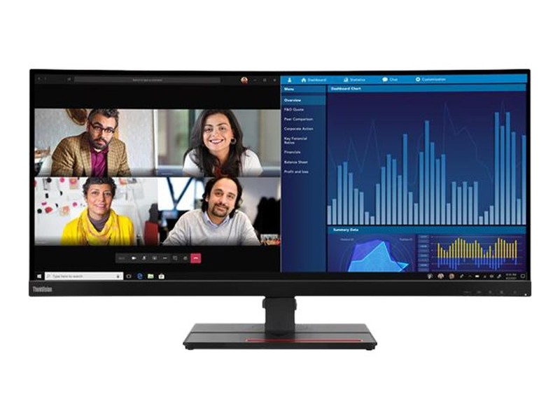 Lenovo 63F2RAR3AU ThinkVision P34w-20 34" 60zHz QHD IPS Business Monitor