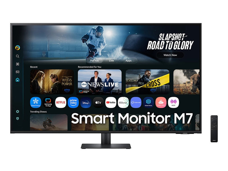 Samsung Smart Monitor M70F 43" 4K Samsung Vision AI