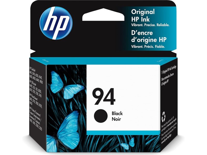 HP 94 Original Inkjet Ink Cartridge - Black Pack - 480 Pages