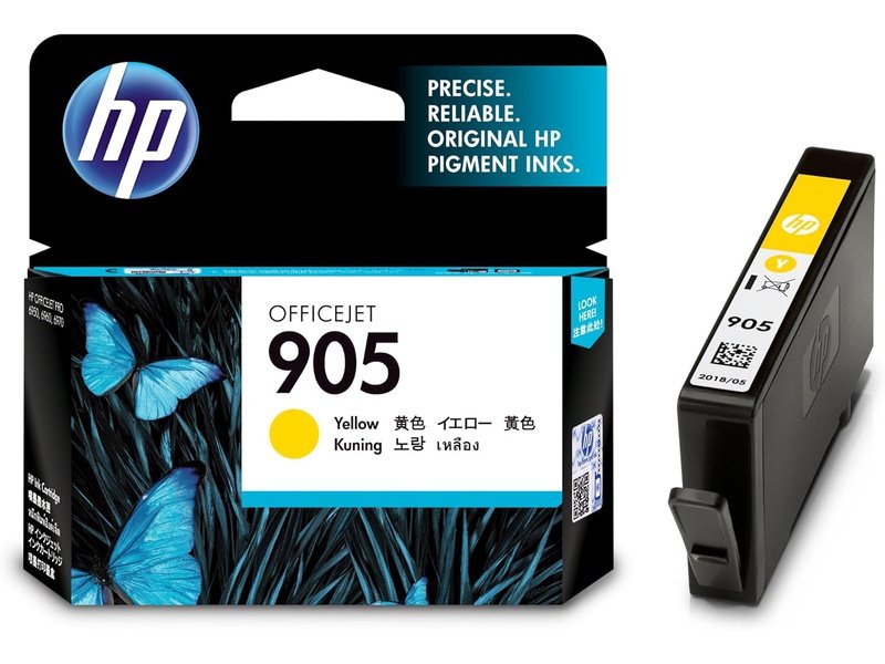 HP 905 Original Inkjet Ink Cartridge - Yellow Pack - 315 Pages