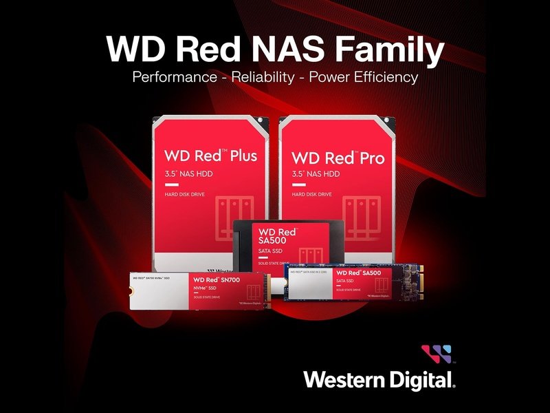 WD 8TB Red Plus 3.5" 5640RPM SATA NAS Hard Drive