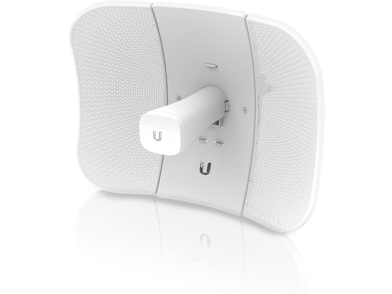 Ubiquiti airMAX LiteBeam AC 5 GHz Long-Range Station, 450+ Mbps Throughput, 23dBi Gain Antenna, 15+ Km Range,Inludes PoE Injector
