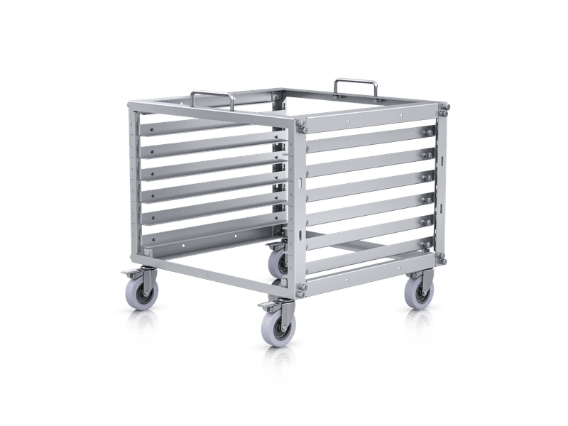 Ubiquiti Toolless Mini Rack, 6U-sized Device Rack with 24-port Blank Patch Panel, Can Assembled Without Tools, Lockable Casters