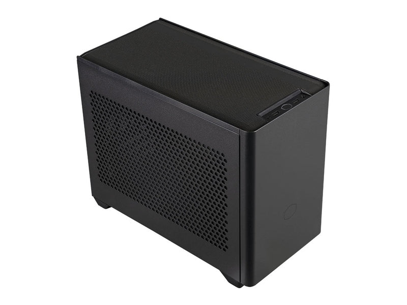 Cooler Master NR200, Mini-ITX Case, Steel Side Panel, Includes 1x 120mm Fan, AIO Watercooler Supported