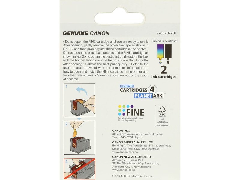 Canon PG645/CL646 Original Inkjet Ink Cartridge - Black, Colour - 2 / Pack - 180 Pages Black, 180 Pages Color