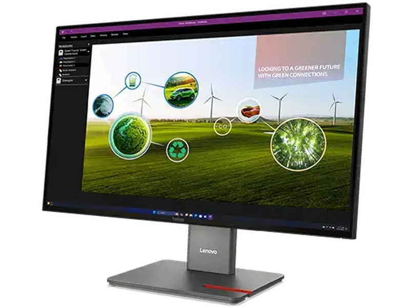 Lenovo ThinkVision P27Q-40 27" QHD 120Hz USB Hub Monitor 64A7GAR6AU