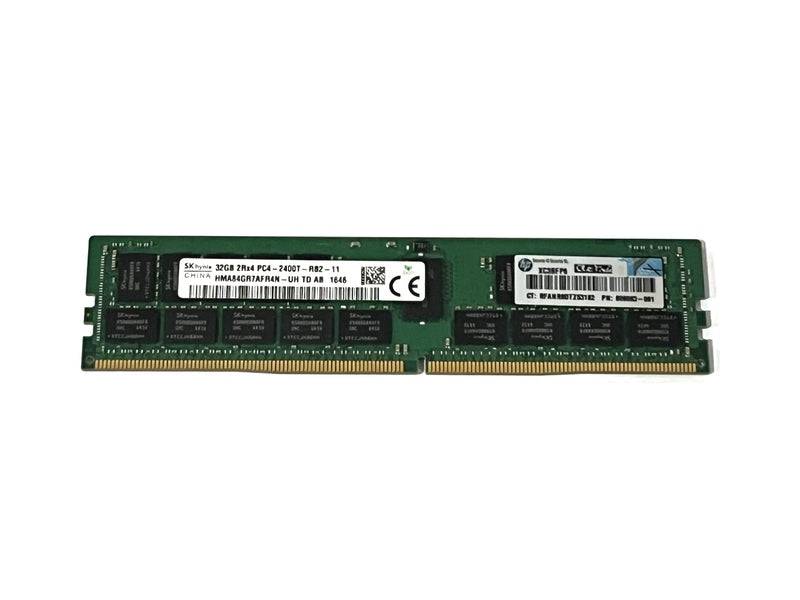 Used HPE 32GB DDR4-2400MHz ECC Server Memory (PC4, 2Rx4) – Part # 805351-B21