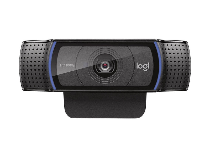 Logitech C920e Business Webcam for Pro Quality Meetings Brown box