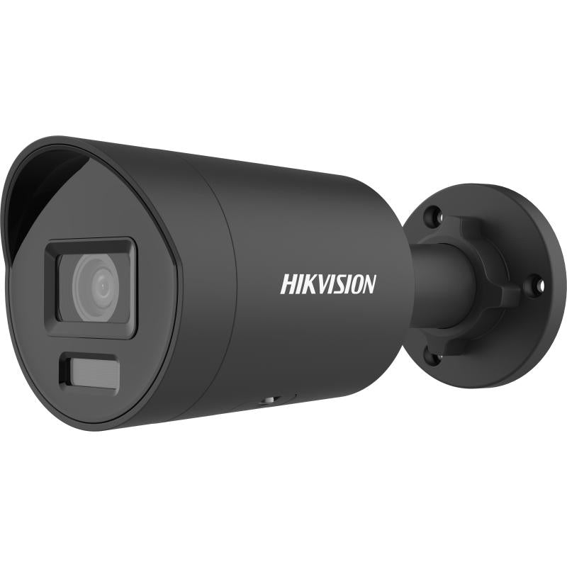 Hikvision Acusense G2H 2CD2066G2H-IU 6MP Black Mini Bullet Camera, Fixed 2.8mm, IR 40M, Mi