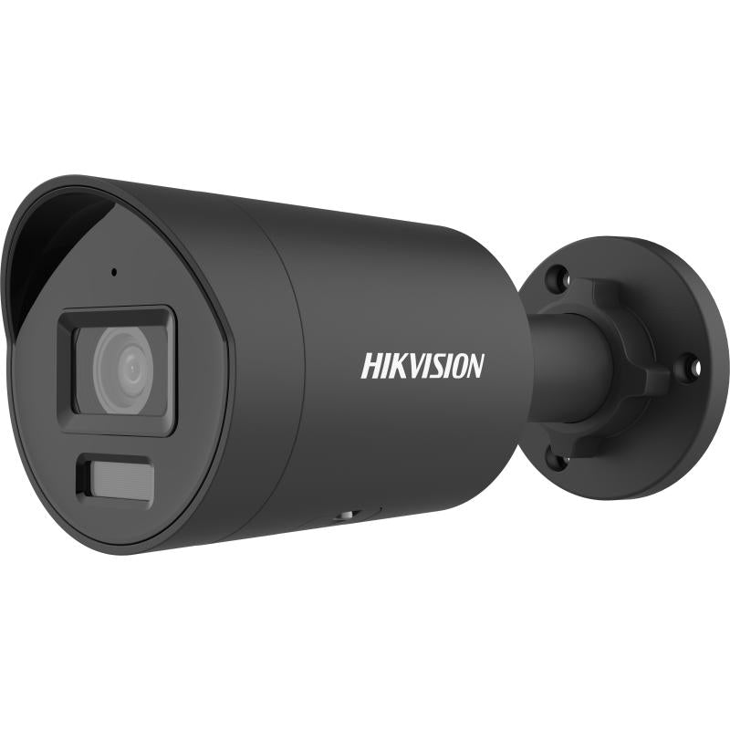 Hikvision Acusense G2H 2CD2086G2H-IU 8MP Mini Bullet, Black, Fixed 2.8mm, IR 40M, Mic, 3Yr
