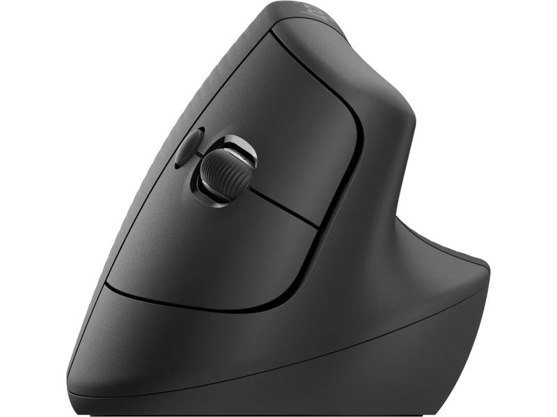 Logitech Lift Vertical Ergonomic Wireless Mouse for Business - Graphite