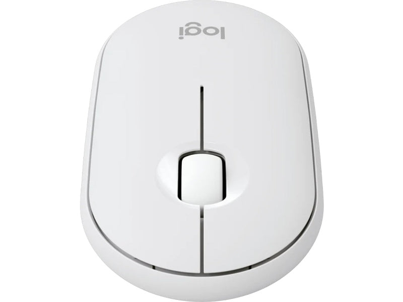 Logitech M350s Pebble Wireless Mouse - Tonal White