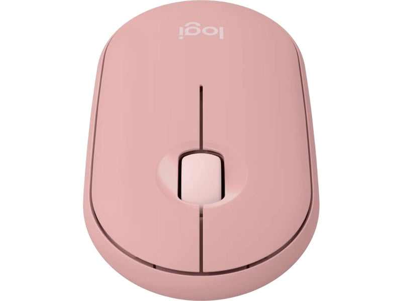Logitech M350s Pebble Wireless Mouse - Tonal Rose