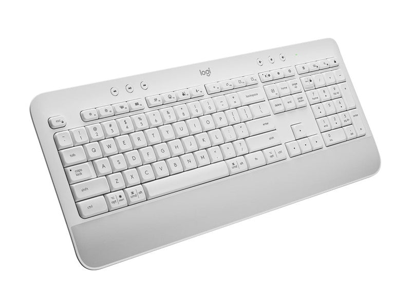 Logitech Signature K650 Wireless Keyboard with Palm-rest - Off-white