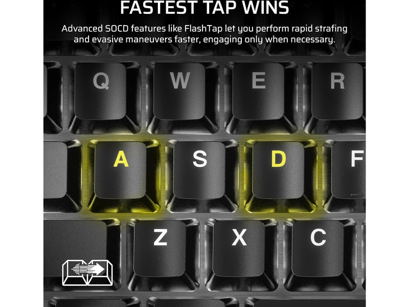 Corsair K70 CORE TKL RGB Wired Mechanical Gaming Keyboard - MLX Red Switch