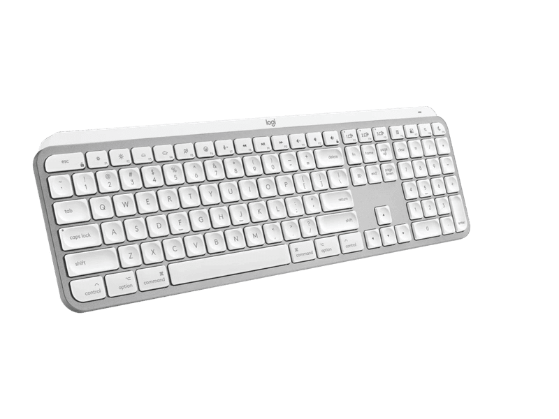 Logitech MX Keys S for Mac Keyboard - Pale Grey
