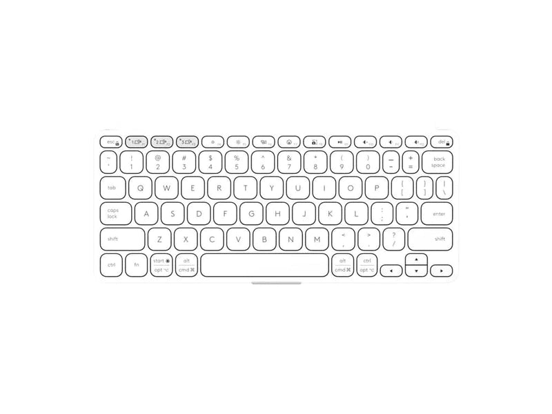 Logitech Keys-To-Go 2 iPad Keyboard - Pale Grey
