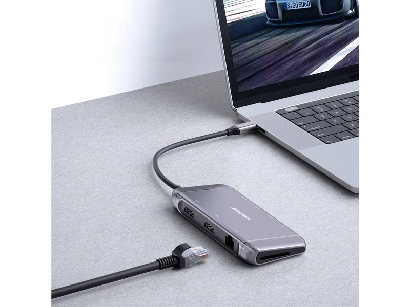 mbeat Elite X11 Dual HDMI USB-C Alt-mode Docking Station, 100W PD
