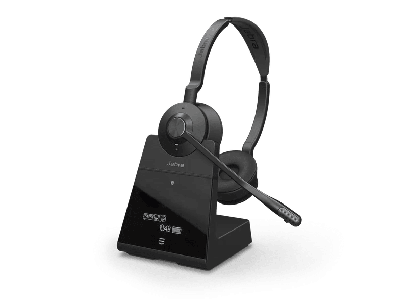 Jabra Wireless Engage 75 SE Stereo DECT Headset W/ Base