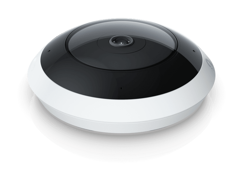 Ubiquiti UVC-AI-360-W UniFi Protect Camera AI 360 White High-Resolution PTZ 360° Fisheye Lens