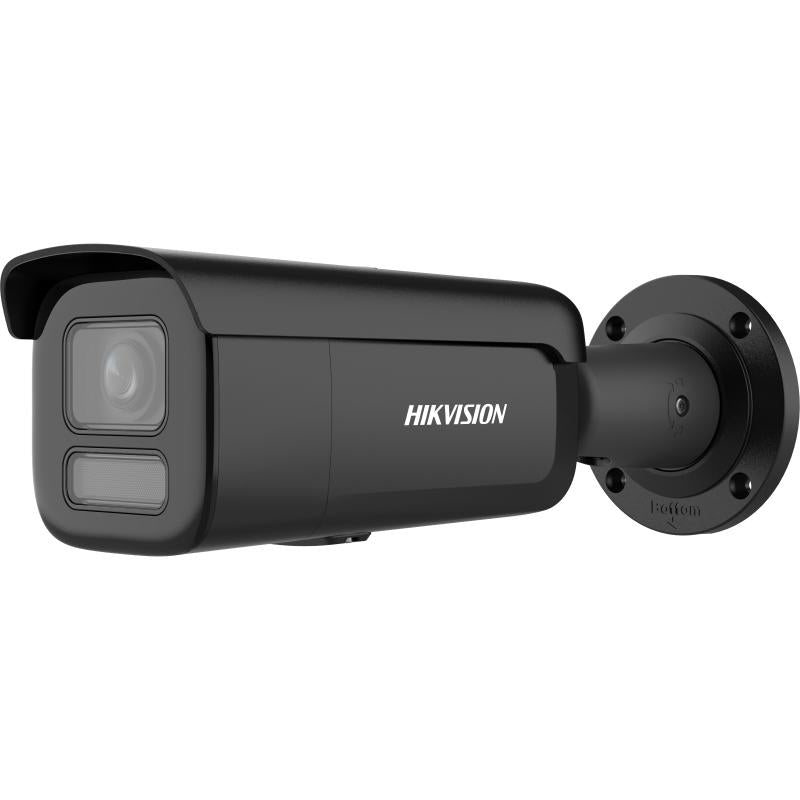 Hikvision Hybrid ColorVu 2CD2687G2HT-Lizs 8MP Bullet Camera, Vari 2.8-12mm, IR 60M, 3Yr Black