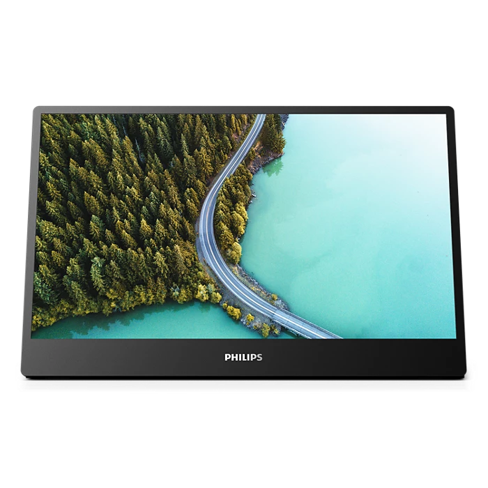 Philips 16B1P3320 16" FHD Portable Business Monitor, 4ms, 60Hz, HDMI, 2x USB-C, 4YR Wty
