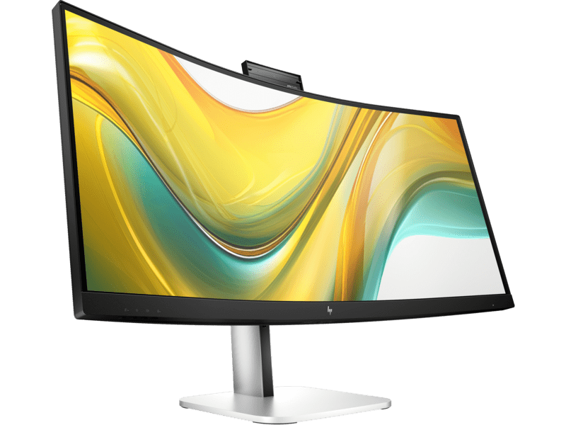 HP 9E0Z2UT Series 5 Pro 34" WQHD Curved 21:9 Monior with Webcam and Built-in Speaker- 534pm