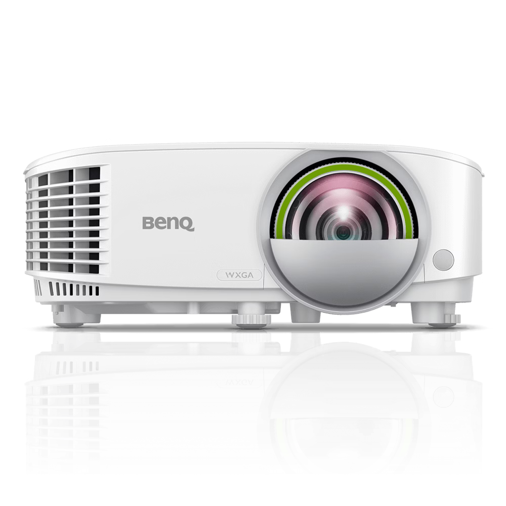 BenQ EW800ST WXGA, Lamp, DLP, Business Projector, 1280x800 Resolution, 3300 Lumens, 20,000:1 Contrast, 2 Year Warranty, White