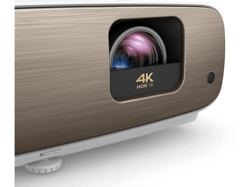 BenQ W2710i 4K UHD, Lamp, DLP, Cinema Projector, 3840x2160 Resolution, 2200 Lumens, 50,000:1 Contrast, 2 Year Warranty, White