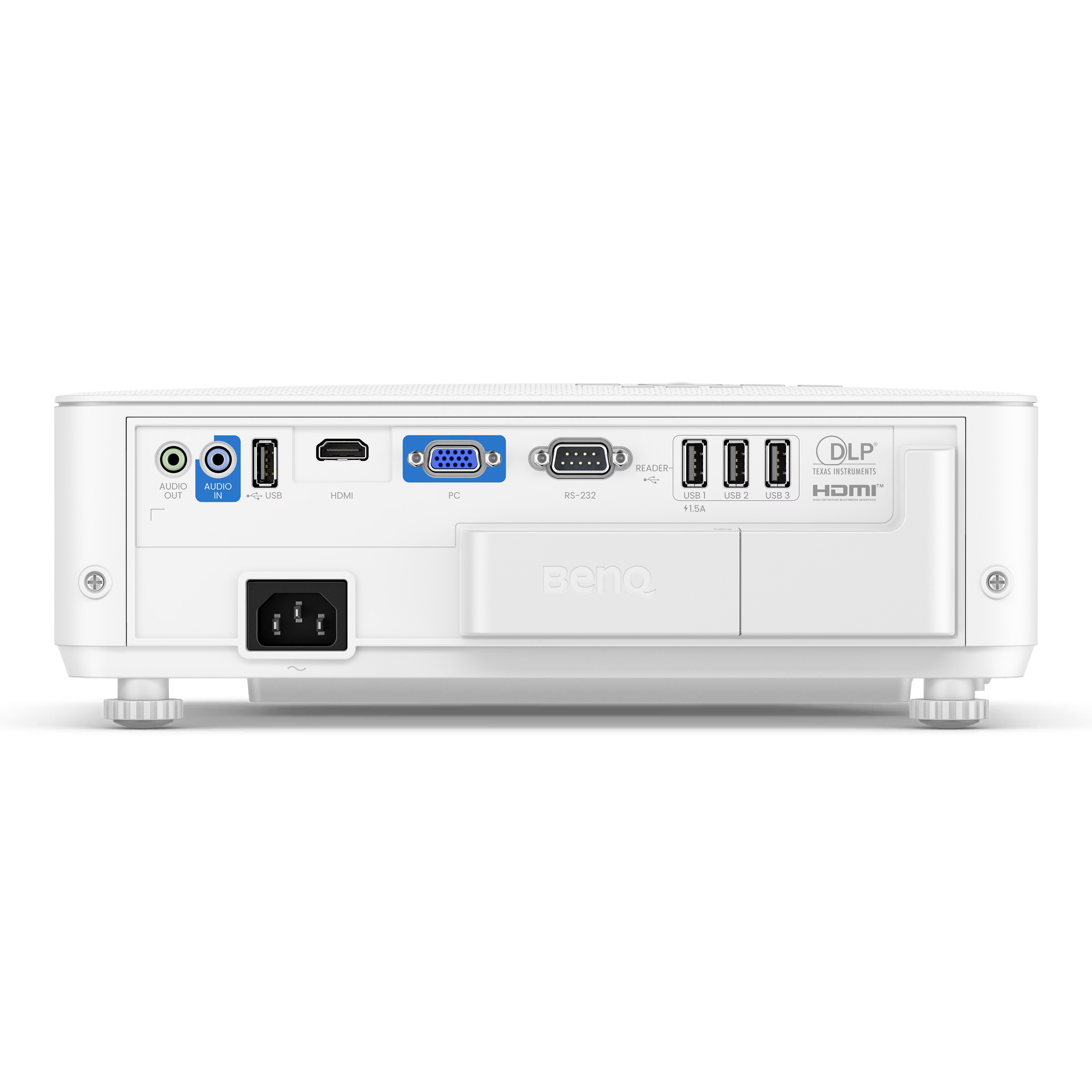 BenQ EU610ST WUXGA, Lamp, DLP, Business Projector, 1920x1200 Resolution, 3800 Lumens, 7,500:1 Contrast, White
