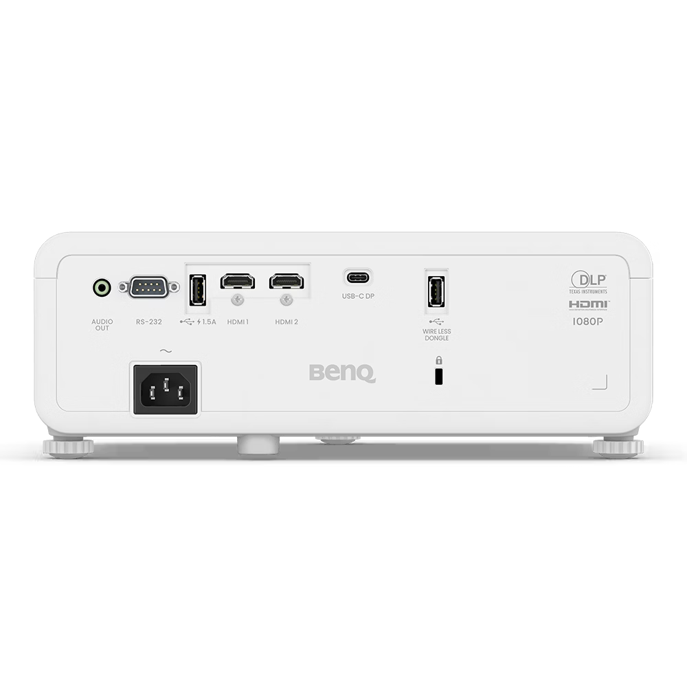 BenQ LH650 1080P, Laser, DLP, Business Projector, 1920x1080 Resolution, 4000 Lumens, 3,000,000:1 Contrast, White