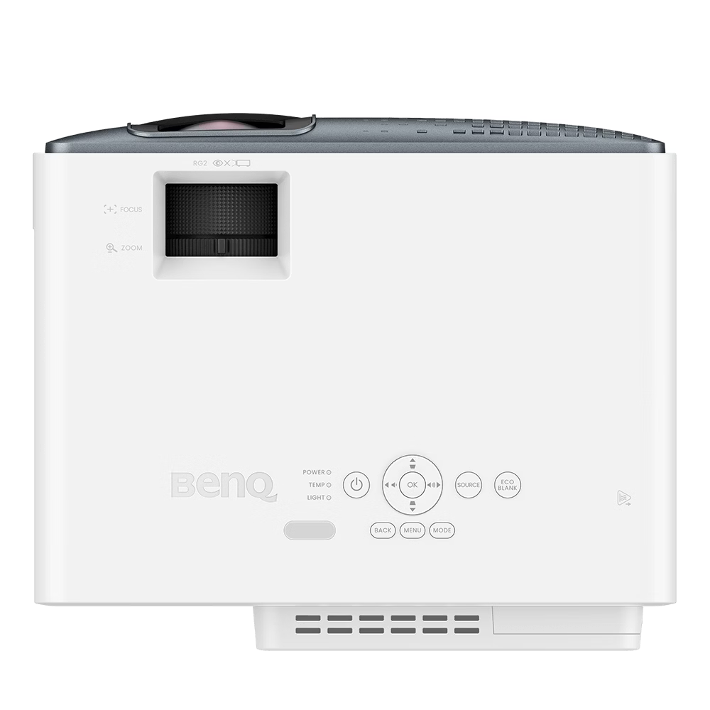 BenQ TK710STi 4K UHD, Laser, DLP, Gaming Projector, 3840x2160 Resolution, 3200 Lumens, 600,000:1 Contrast, Short Throw, 3 Year Warranty, White
