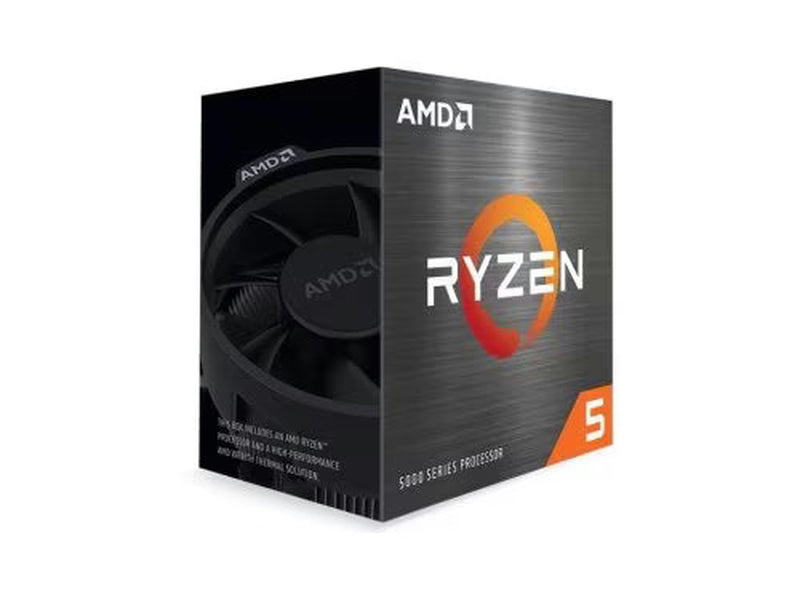 AMD Ryzen 5 5600 6 Core 12 Threads Unlocked 4.4GHz AM4 65W Processor with Wraith Stealth Cooler