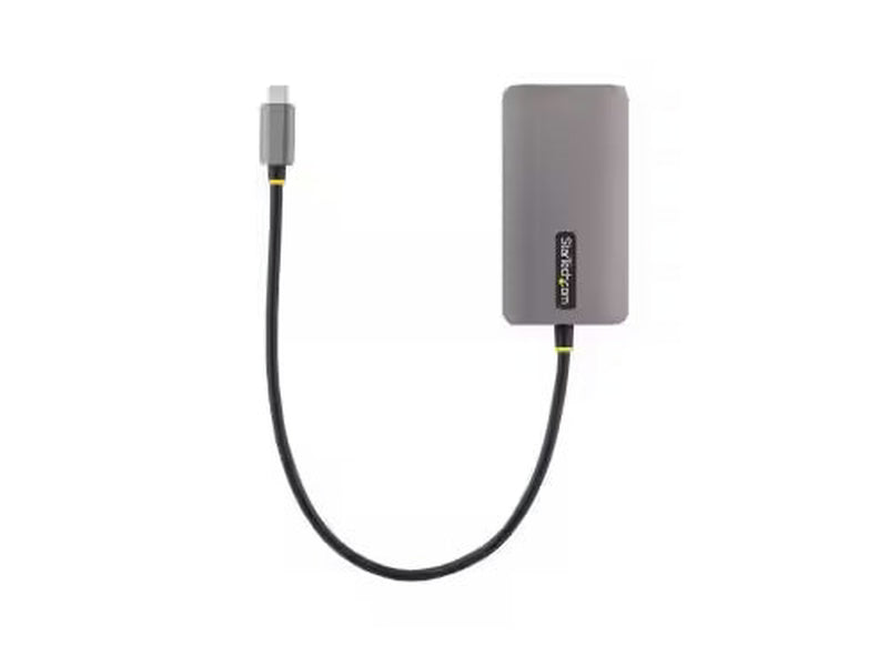 StarTech SB C Video Adapter, USB C to HDMI DVI VGA Adapter, 4K 60Hz