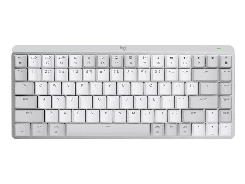 Logitech MX Mechanical Mini Wireless Keyboard for Mac - Pale Grey